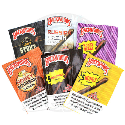 Backwoods Puros Paquete x5