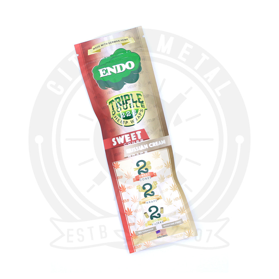 ENDO Triple Double 222 Hemp Wraps