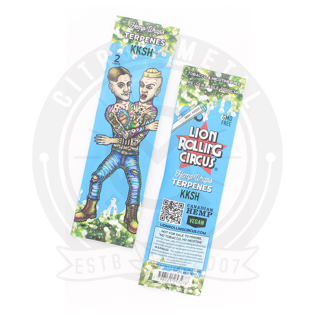 Lion Rolling Circus Terpeno Hemp Wraps