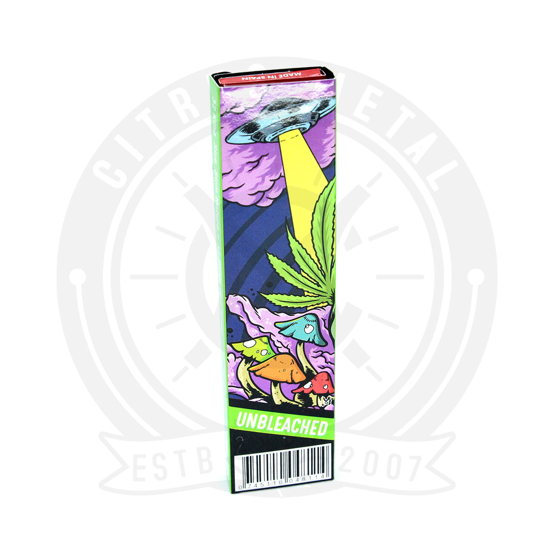 Papel Monkey King Alien Medida King Size con Filtros