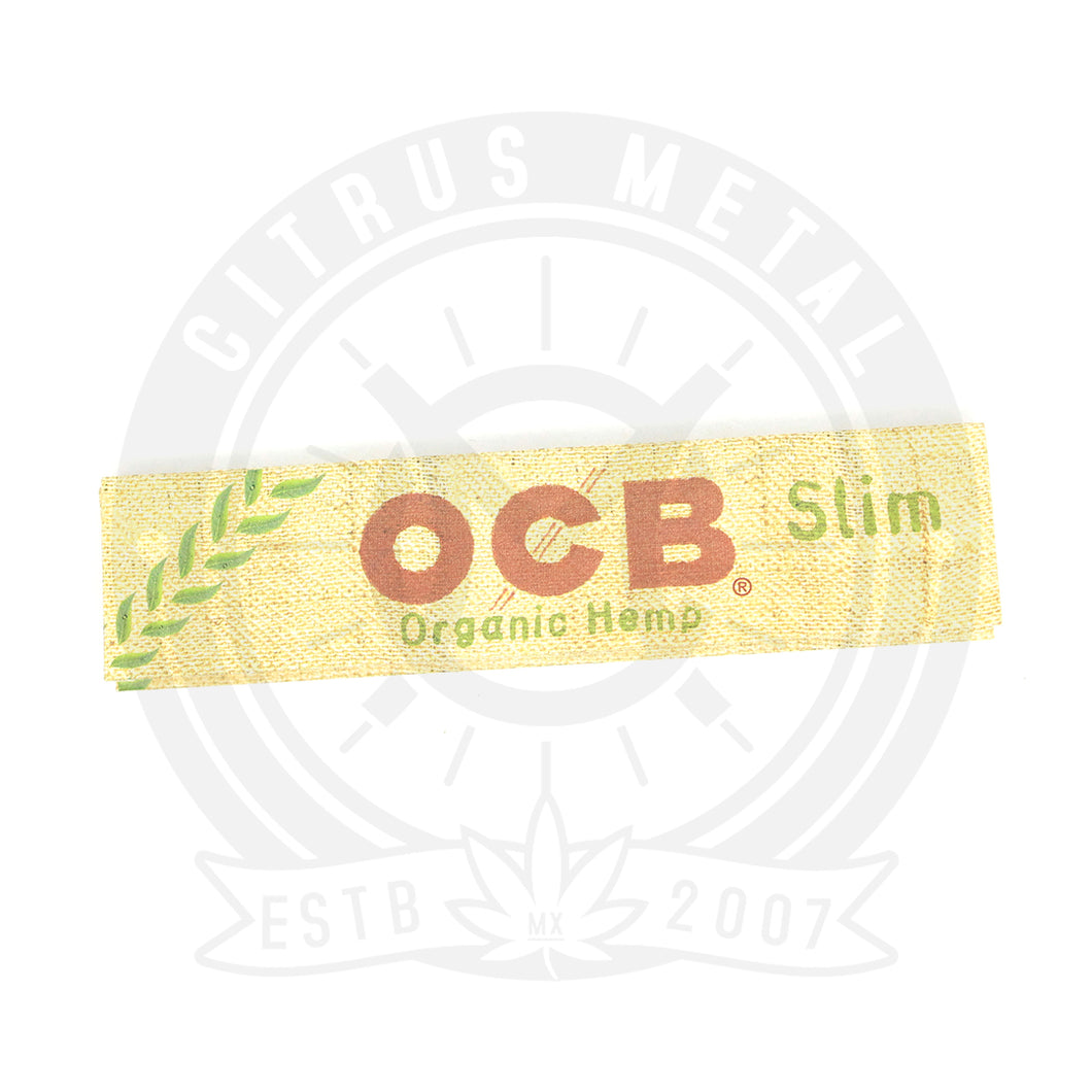 Papel OCB Organic Hemp Medida King Size Slim