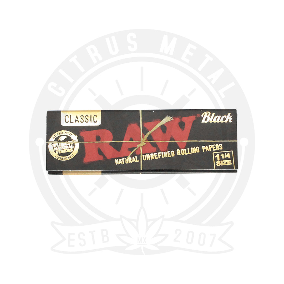 Papel RAW Classic Black Medida 1 1/4